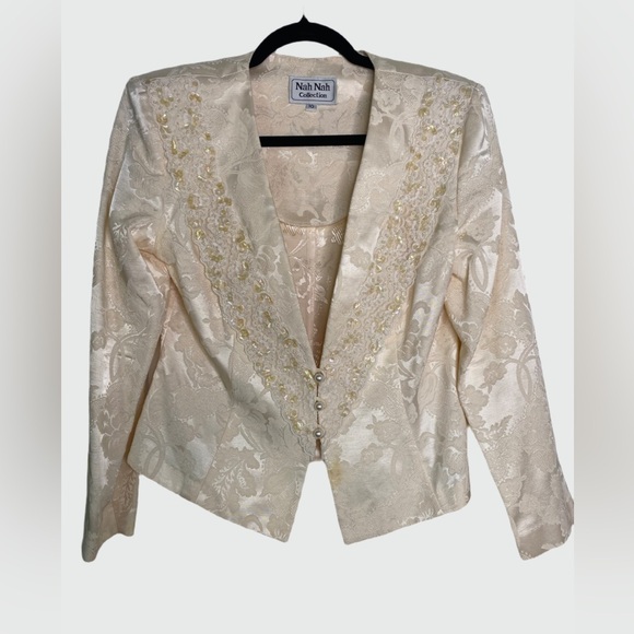Vintage Blazer with Lace